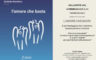 PRESENTAZIONE AMORE CHE BASTA