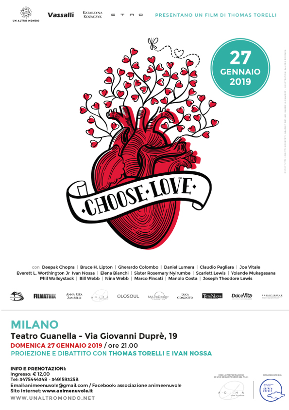 Locandina CHOOSELOVE-Milano 27 gennaio 2019_web